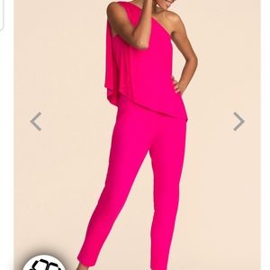 Trina Turk Women's One Shoulder Jumpsuit￼￼